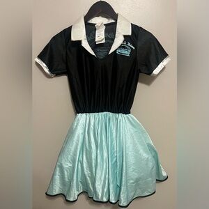 Car Hop Waitress Diner 50’s Retro Costume Size Lg elastic waist crinoline skirt
